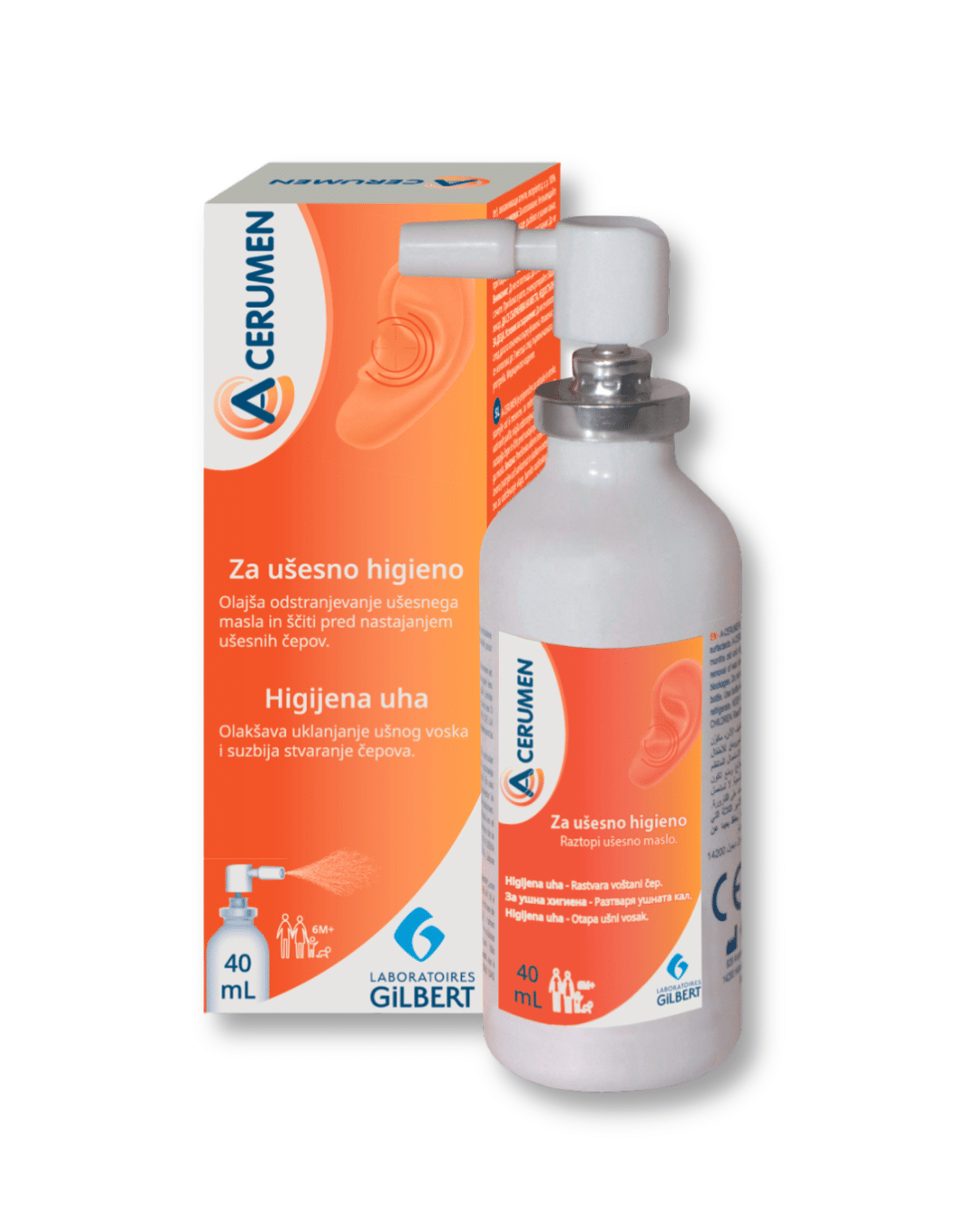 A-cerumen sprej, 40 ml