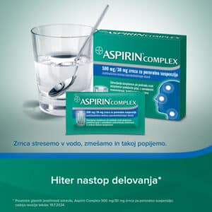 Aspirin Complex, vrečke