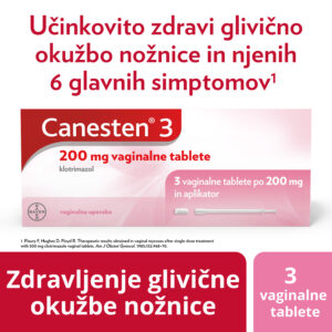 Canesten3 200 mg, 3 vaginalne tablete