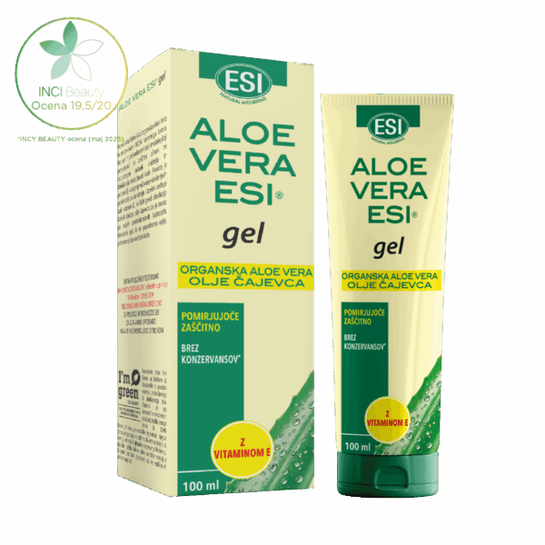 Aloe vera gel s čajevcem in vitaminom E - 100 ml