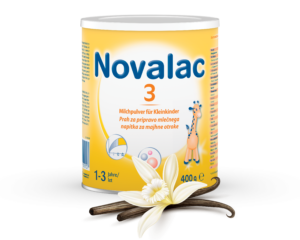 Novalac 3 Junior, nadaljevalno mleko za otroke - 400 g