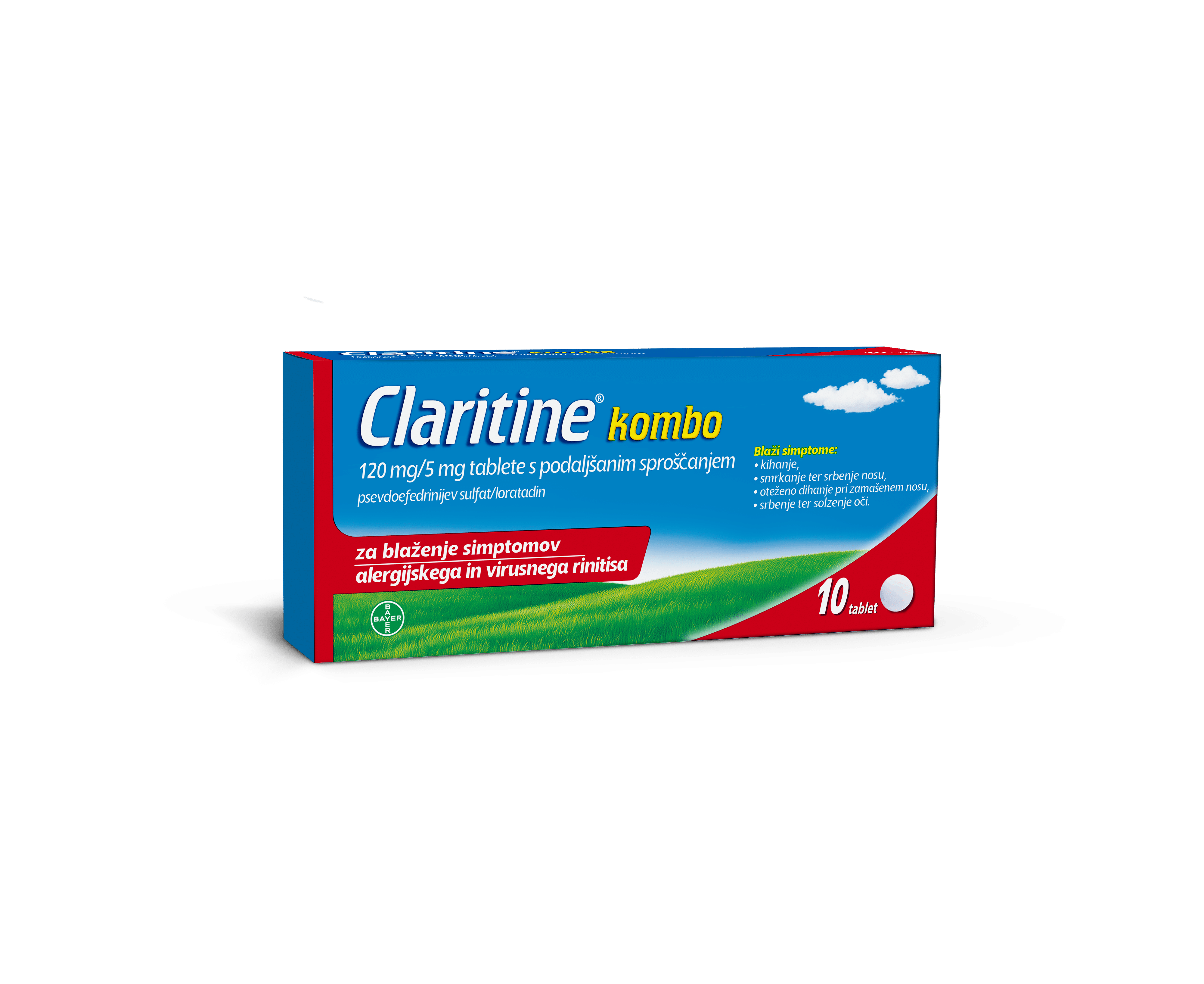 Claritinekombo, tablete