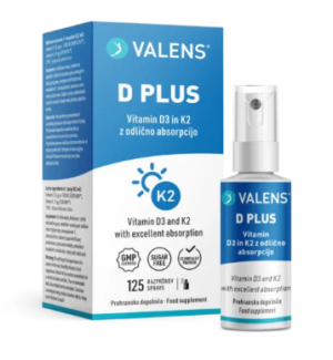 Valens Vitamin D plus, ustno pršilo