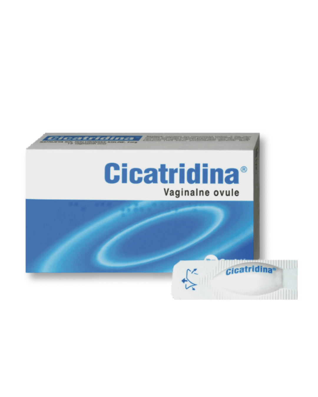 Cicatridina, vaginalne ovule
