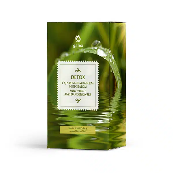 Galex, Detox čaj s Pegastim badljem in regratom