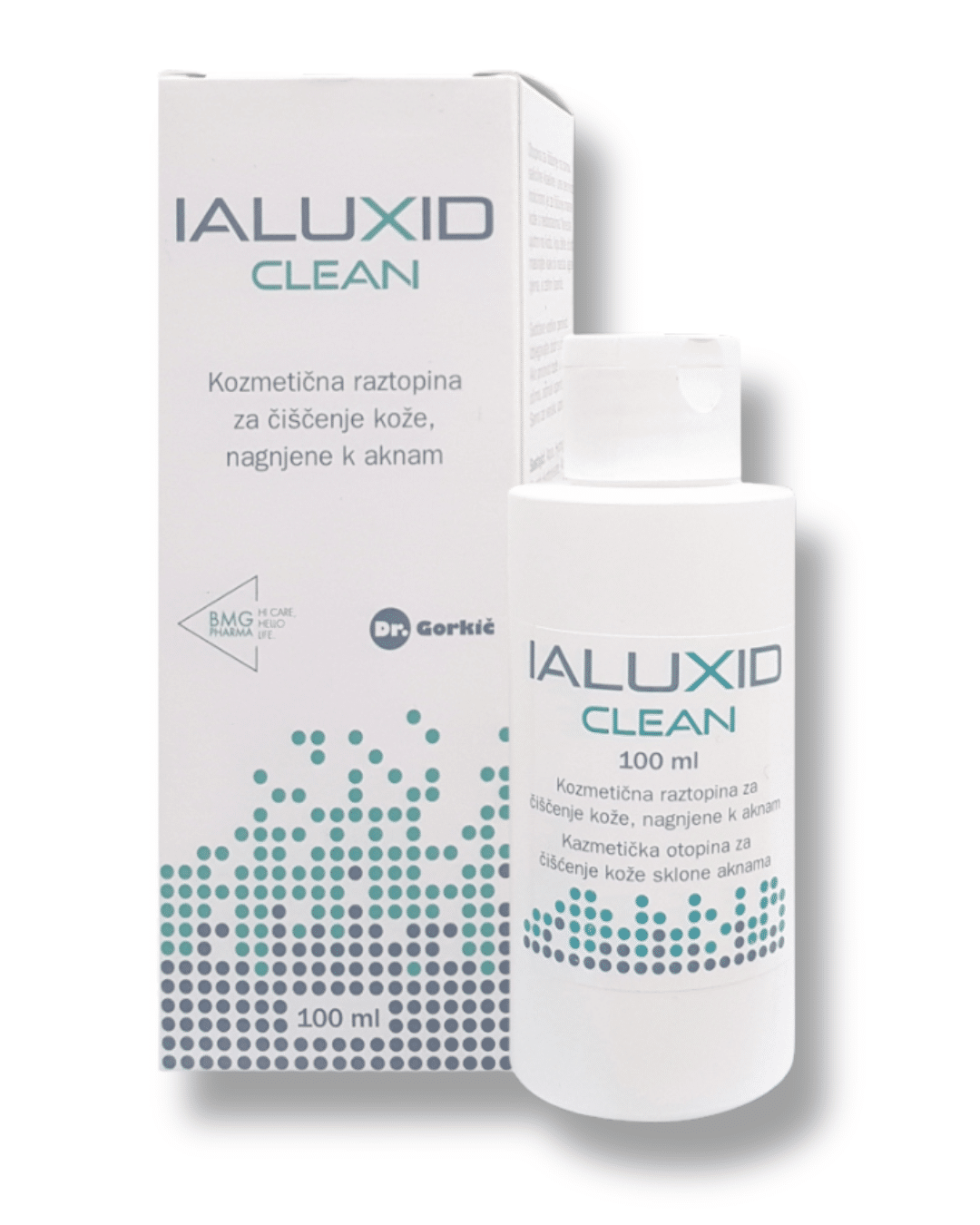 Ialuxid Clean, raztopina za čiščenje kože