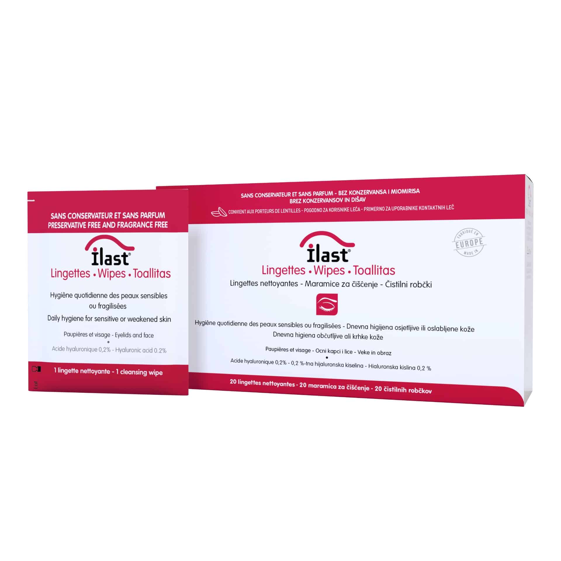 Ilast Wipes, vlažilne krpice za čiščenje