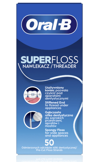 Oral-B Super Floss, zobna nitka