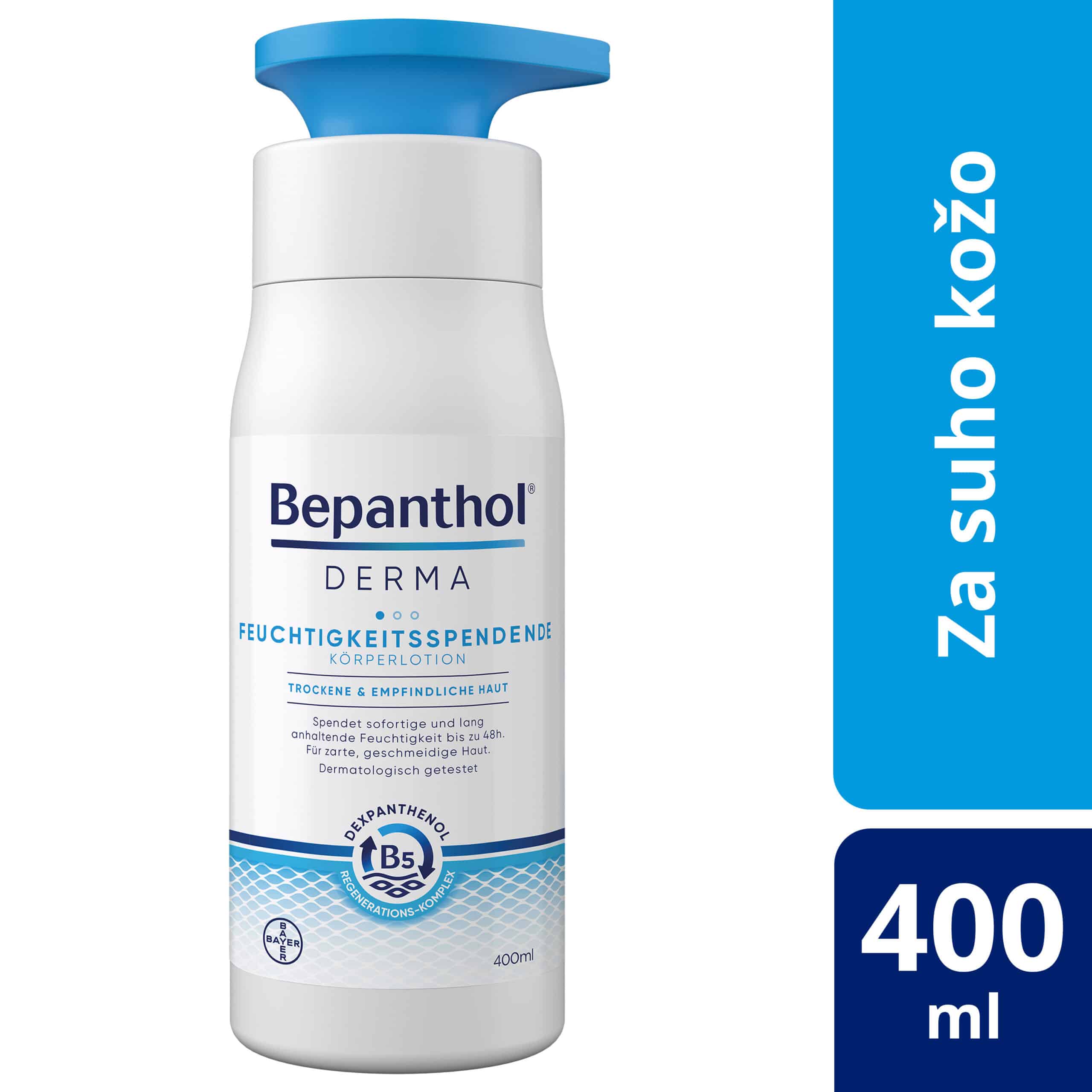 Bepanthol Derma vlažilni losjon za telo, 400 ml