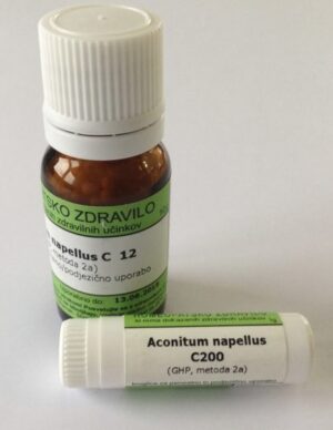 Aconitum napellus C200, kroglice - 10 g