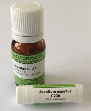 Aconitum napellus C30, kroglice - 1 g 