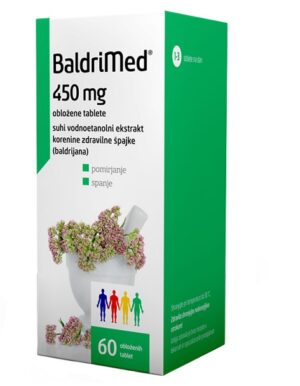 Baldrimed, 60 obloženih tablet