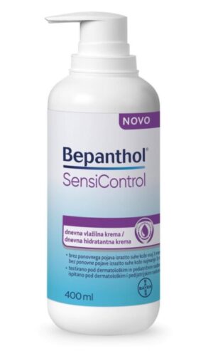 Bepanthol Sensicontrol dnevna vlažilna krema, 400 ml