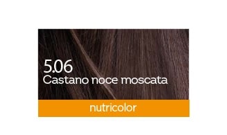 Biokap Nutricolor 5.06, barva za lase - muškatni oreh Biokap Nutricolor 5.06, barva za lase - muškatni oreh