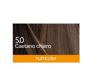 Biokap Nutricolor 5.0, barva za lase  - svetlo kostanjeva Biokap Nutricolor 5.0, barva za lase  - svetlo kostanjeva