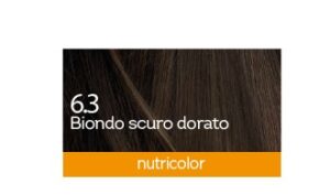 Biokap Nutricolor 6.3, barva za lase  - temno zlato blond