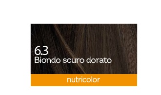 Biokap Nutricolor 6.3, barva za lase  - temno zlato blond