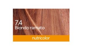 Biokap Nutricolor 7.4, barva za lase  - bakreno blond