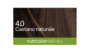 Biokap Nutricolor Delicato 4.0, barva za lase  - naravno kostanjeva