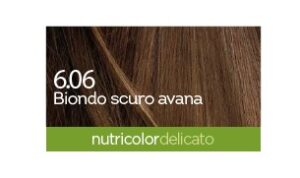 Biokap Nutricolor Delicato 6.06, barva za lase  - temno tobak blond