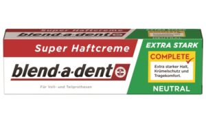 Blend-a-dent Super Nevtral, krema za pritrditev zobne proteze