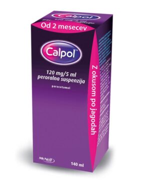 Calpol 120 mg/5 ml, peroralna suspenzija