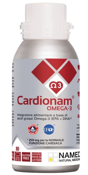 Cardionam Omega-3, 80 mehkih želatinastih kapsul