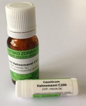 Causticum Hahnemanni C12, kroglice - 10 g