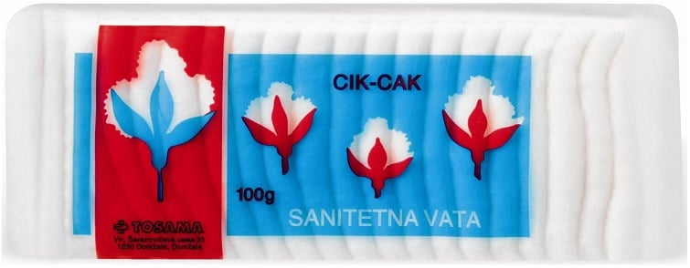 Cik-Cak, sanitetna vata, 100 g Cik-Cak, sanitetna vata, 100 g