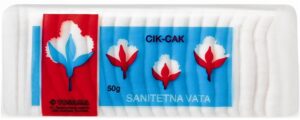 Cik-Cak, sanitetna vata, 50 g