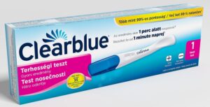 ClearBlue Plus test za ugotavljanje nosečnosti, 1 test