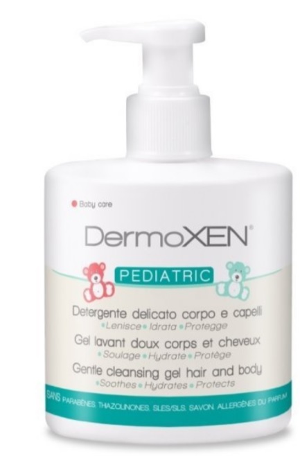 Dermoxen Pediatric gel za umivanje las in telesa dojenčkov, 300 ml