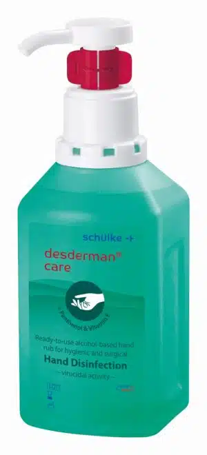 Desderman Care Hyclick razkužilo za roke s pantenolom in vitaminom E, 500 ml