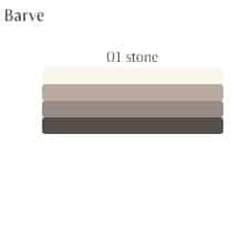 Dr.Hauschka, paleta senčil 01 stone