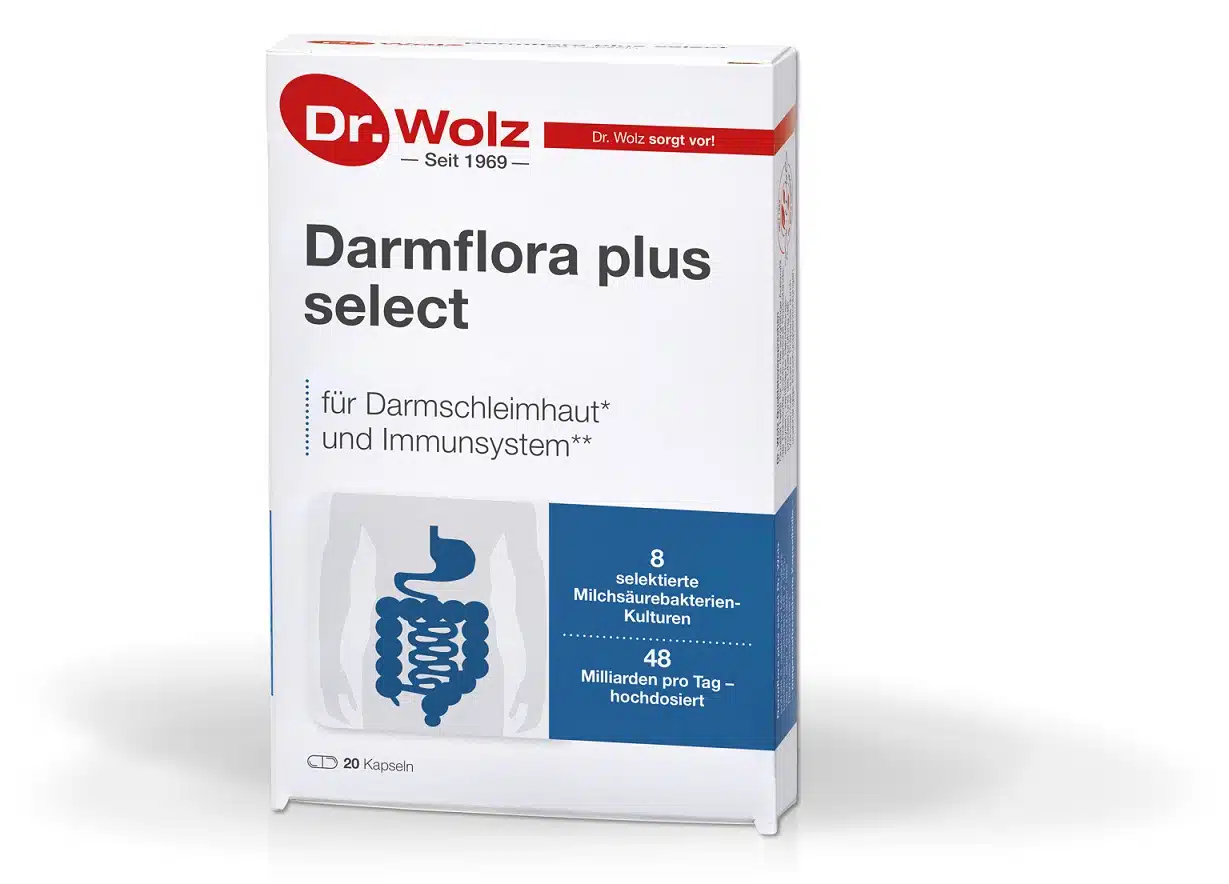 Dr. Wolz Darmflora plus select, 20 kapsul