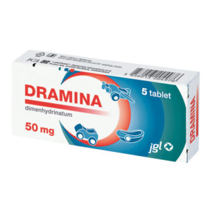 Dramina 50 mg, 5 tablet