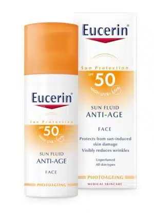 Eucerin Sun Anti-age, fluid za zaščito pred soncem - ZF50