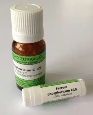 Ferrum phosphoricum C200, kroglice - 1 g