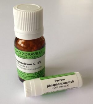 Ferrum phosphoricum C30, kroglice - 10 g