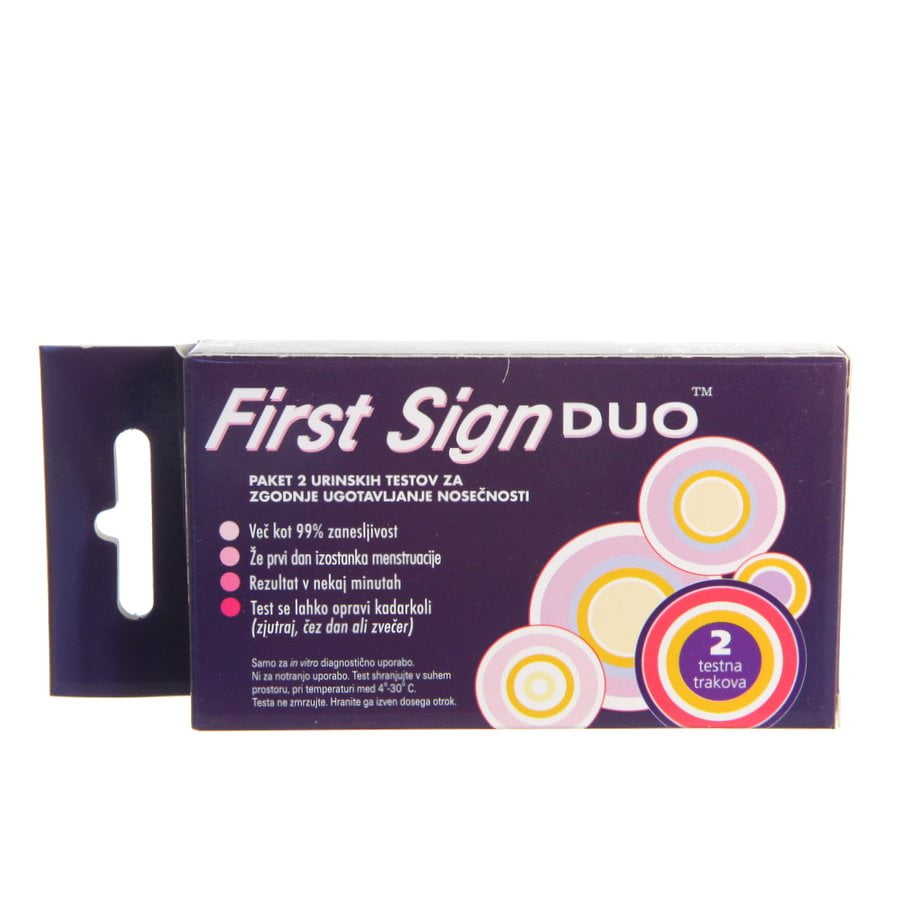 First Sign Duo, test nosečnosti First Sign Duo, test nosečnosti