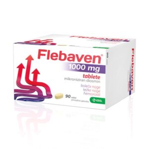 Flebaven 1000 mg, 90 obloženih tablet