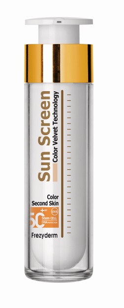 Frezyderm Sun Screen, obarvana sončna krema za obraz ZF50+