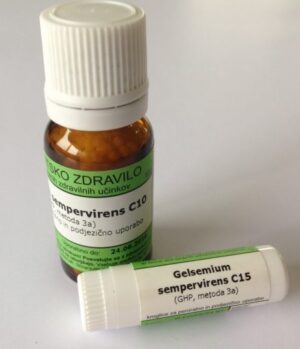 Gelsemium sempervirens C10, kroglice - 1 g