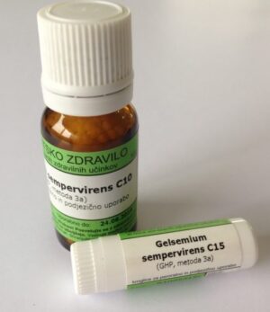 Gelsemium sempervirens C30, kroglice - 10 g