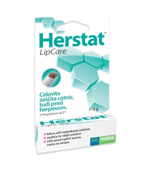 Herstat Lipcare, balzam za zaščito ustnic