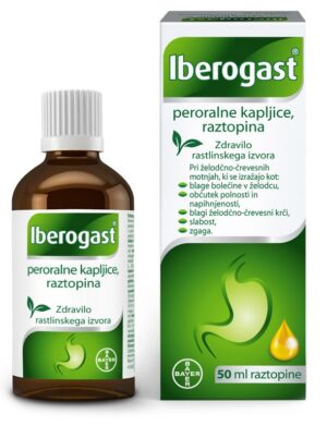 Iberogast, peroralne kapljice - 50 ml 