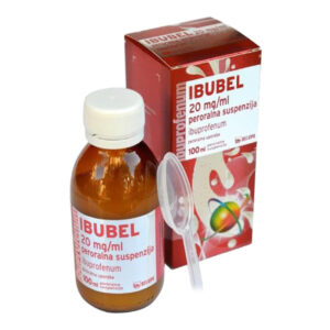 Ibubel 20 mg/ml, peroralna suspenzija