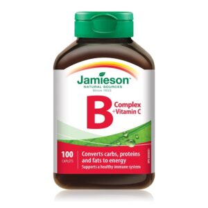 Jamieson B kompleks + vitamin C 250 mg, 100 tablet