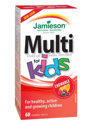 Jamieson MultiVitamini in minerali za otroke, bonboni