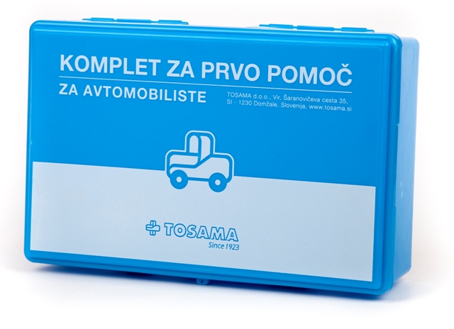 Komplet za prvo pomoč za avtomobiliste Komplet za prvo pomoč za avtomobiliste